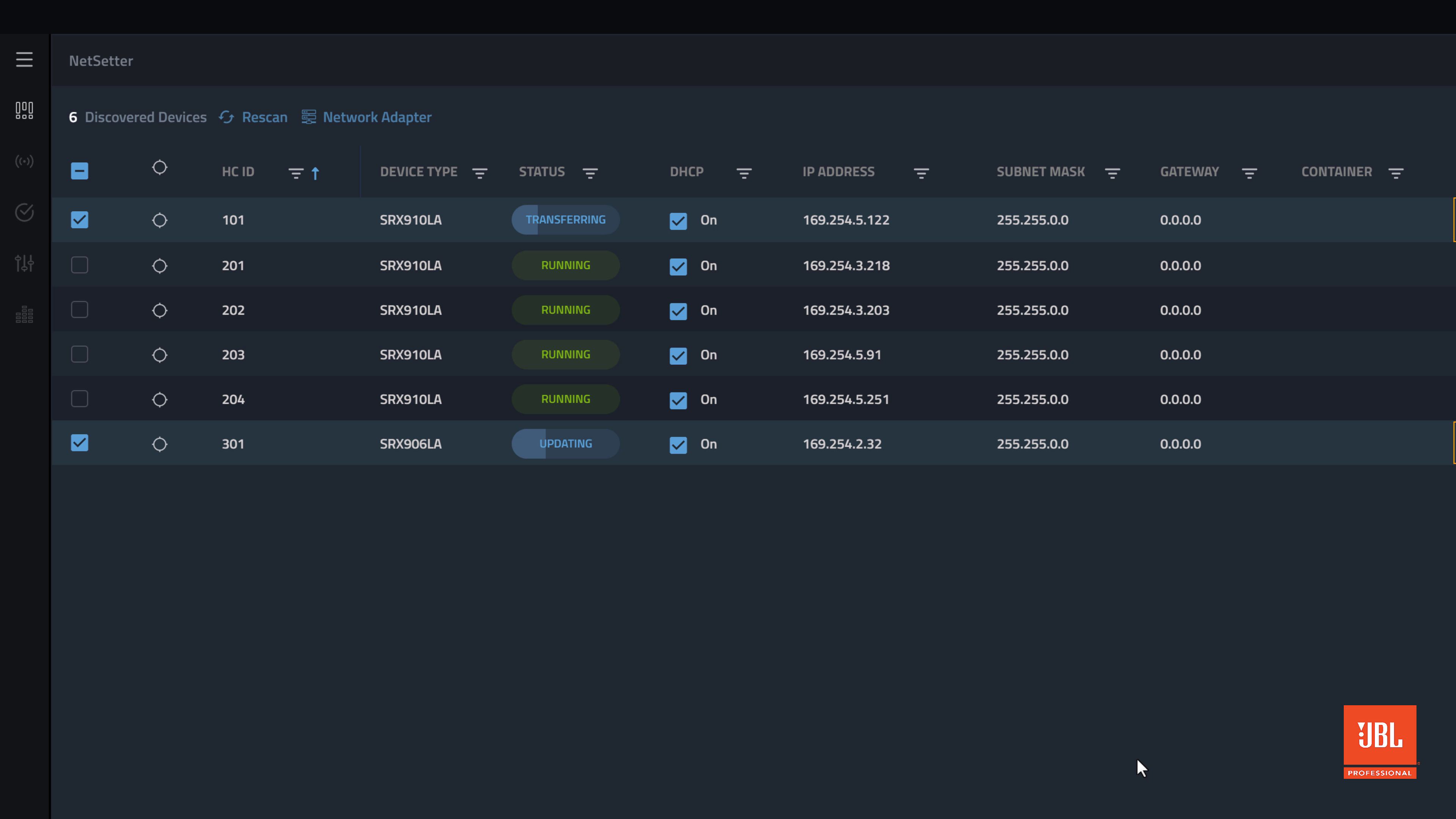 Performance | Updating Device Firmware