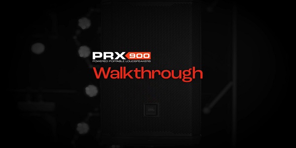 PRX900 Powered Portable PA Loudspeakers | Product Overview