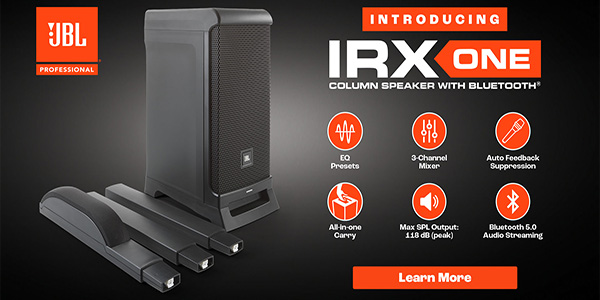 JBL IRX ONE Column PA | Launch Announcement