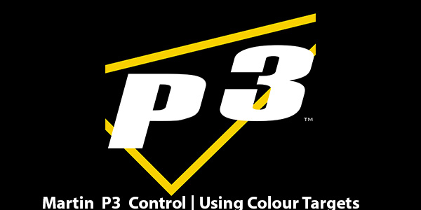 Martin P3 Control | Using Colour Targets