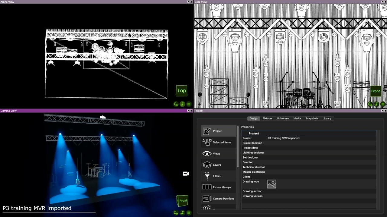 Martin P3 Control | How to Import and Export .MVR Files