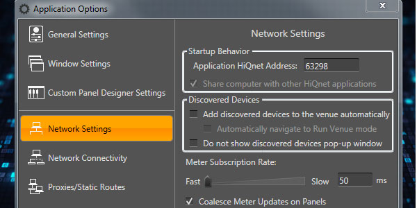 Network Settings & Connectivity