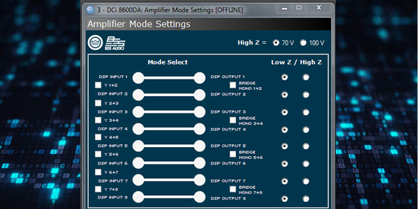 How to Select High Z (70v/100v)