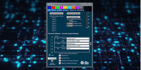 Priority Input Routing